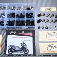 Kit viti Carena YAMAHA TMAX 500 2001-2011 TITANIO