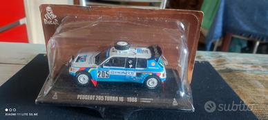modellino Peugeot 205 turbo 16 1988 De Agostini 