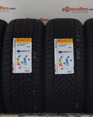 4 Pneumatici 225/45 R17 Pirelli Cinturato Winter W