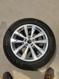 Cerchi e gomme da 18”audi q3 originali