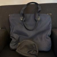 Borsa firmata Borbonese shopping con Beauty.