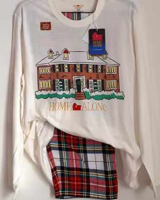 Pigiama home alone xxl 2xl mamma ho perso l’aereo