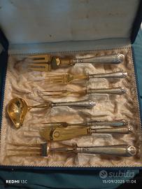 Set di posate vintage Argento 800