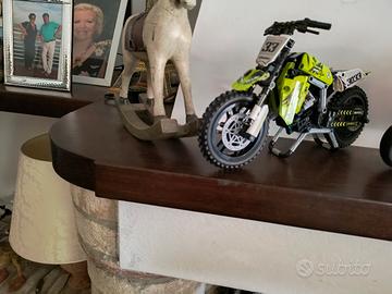 moto da cross kawasaki lego non originale