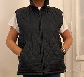 Gilet imbottito blu outdoor 50