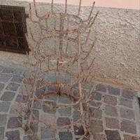 Scola Bottiglie Antico In Ferro