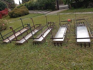 Fioriere forgiate a mano