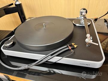 Clearaudio concept con testina Virtuoso MM