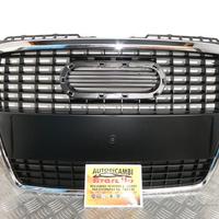 Griglia cromata nera con portatarga AUDI A3 09/03