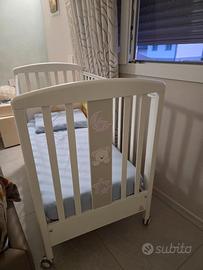 Lettino italbaby e materasso