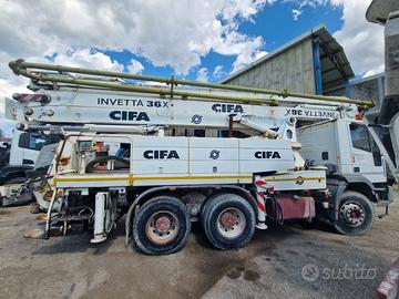 CIFA INVETTA 36 X su IVECO EUROTRAKKER