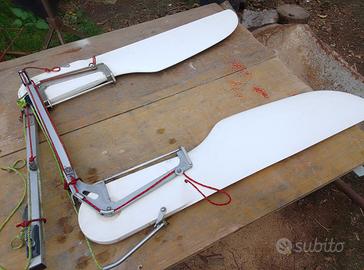 Timoneria per catamarano