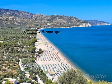 OTTOBRE, Gargano, bel TRILOCALE in riva al mare