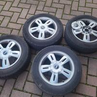 Cerchi in lega + gomme termiche Mini cooper