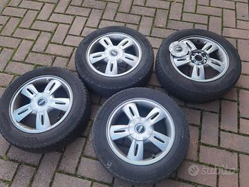Cerchi in lega + gomme termiche Mini cooper