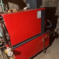 Thermital caldaia a gasolio funzionante