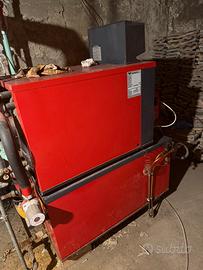 Thermital caldaia a gasolio funzionante