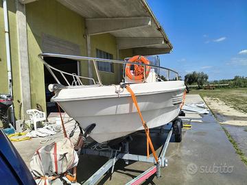 Barca Open 510 motore 80cv e carello