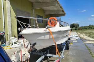 Barca Open 510 motore 80cv e carello
