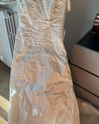 Vestito sposa Isabel Morè seta