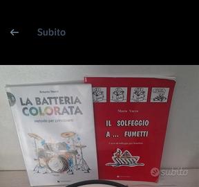 Libri per corso di batteria per bambini