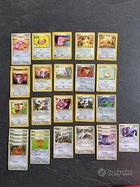 Lotto 2 carte Pokemon tipo Normale