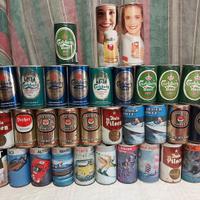 LOTTO LATTINE BIRRA  ANNI '70 E '80 DREHER FORTE