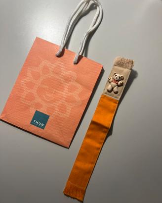 Segnalibro e spilla orso Thun