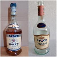 Due Bottiglie Vintage di Stock 84 fine anni 70 