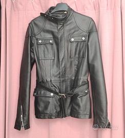 Giacca vera pelle vintage anni 90 donna