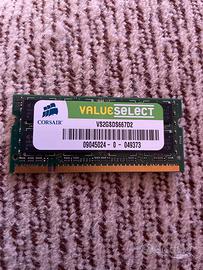 Corsair 512MB DDR2