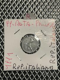 Lotto 2 Monete 50 lire e 100 lire