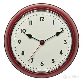 Orologio analogico radiocontrollato rosso 60.3541