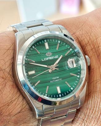 LORENZ ORIGINALE MALACHITE AUTOMATICO SUB 100M
