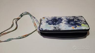 Portafoglio donna NUOVO con porta cellulare