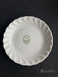 Piatto Ginori Doccia dal 1740 per Nov Caval Brons