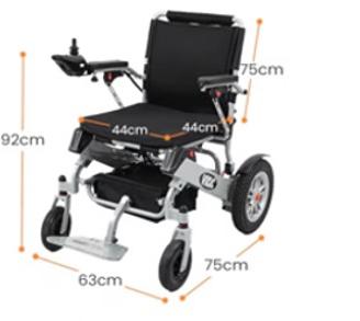 Carrozzina elettrica per persone nuova