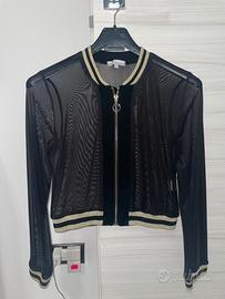 giacca estiva in rete trasparente