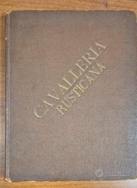 Vecchio spartito Cavalleria Rusticana-canto piano