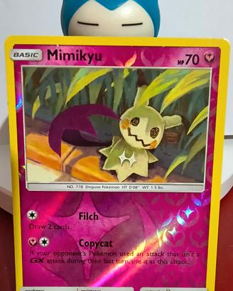 Pokemon Card Mimikyu  112/181 Reverse Holo Team Up