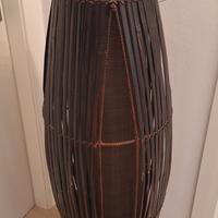 Lampada Etnica Giapponese Bambù 113x40 cm