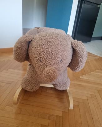 Dondolo Nattou Teddy Elefante grigio/talpa
