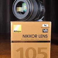 Obiettivo Nikon 105 micro f 2.8