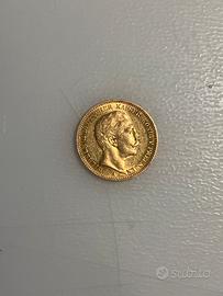 Moneta 20 mark 1898 wilhelm II