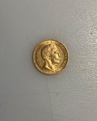 Moneta 20 mark 1898 wilhelm II