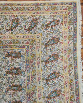 Tappeto persiano Kashan lana e cotone