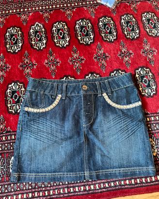 Minigonna jeans Disney Original Marines