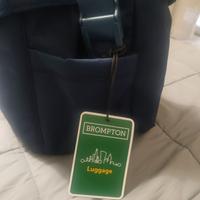 Brompton Electric Zip Bag Large Navy borsa