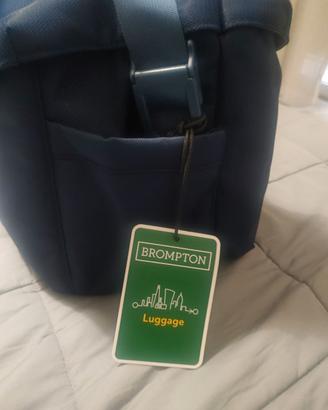Brompton Electric Zip Bag Large Navy borsa