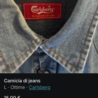 Camicia di jeans